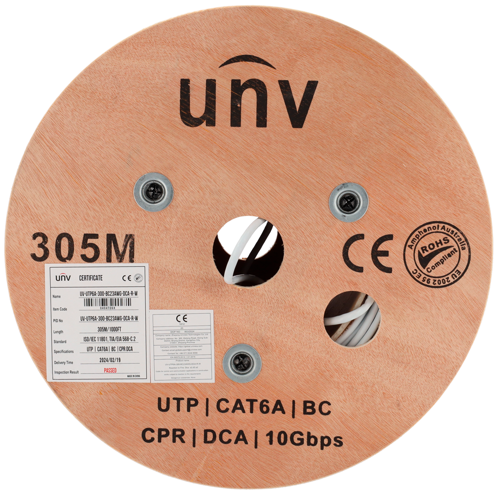 UV-UTP6A-300-BC23AWG-DCA-R-W